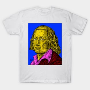 FRIEDRICH HOLDERLIN acrylic and ink portrait T-Shirt